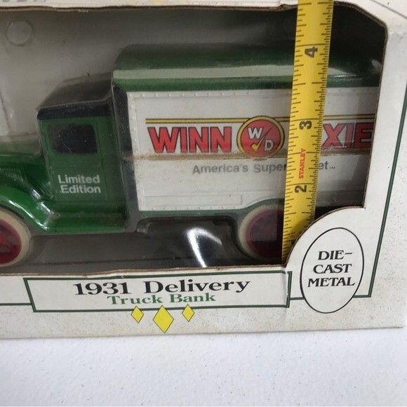 Vintage ERTL Co 1990 Winn Dixie 1931 Delivery Truck Bank Die Cast Metal NIB - Picture 9 of 9